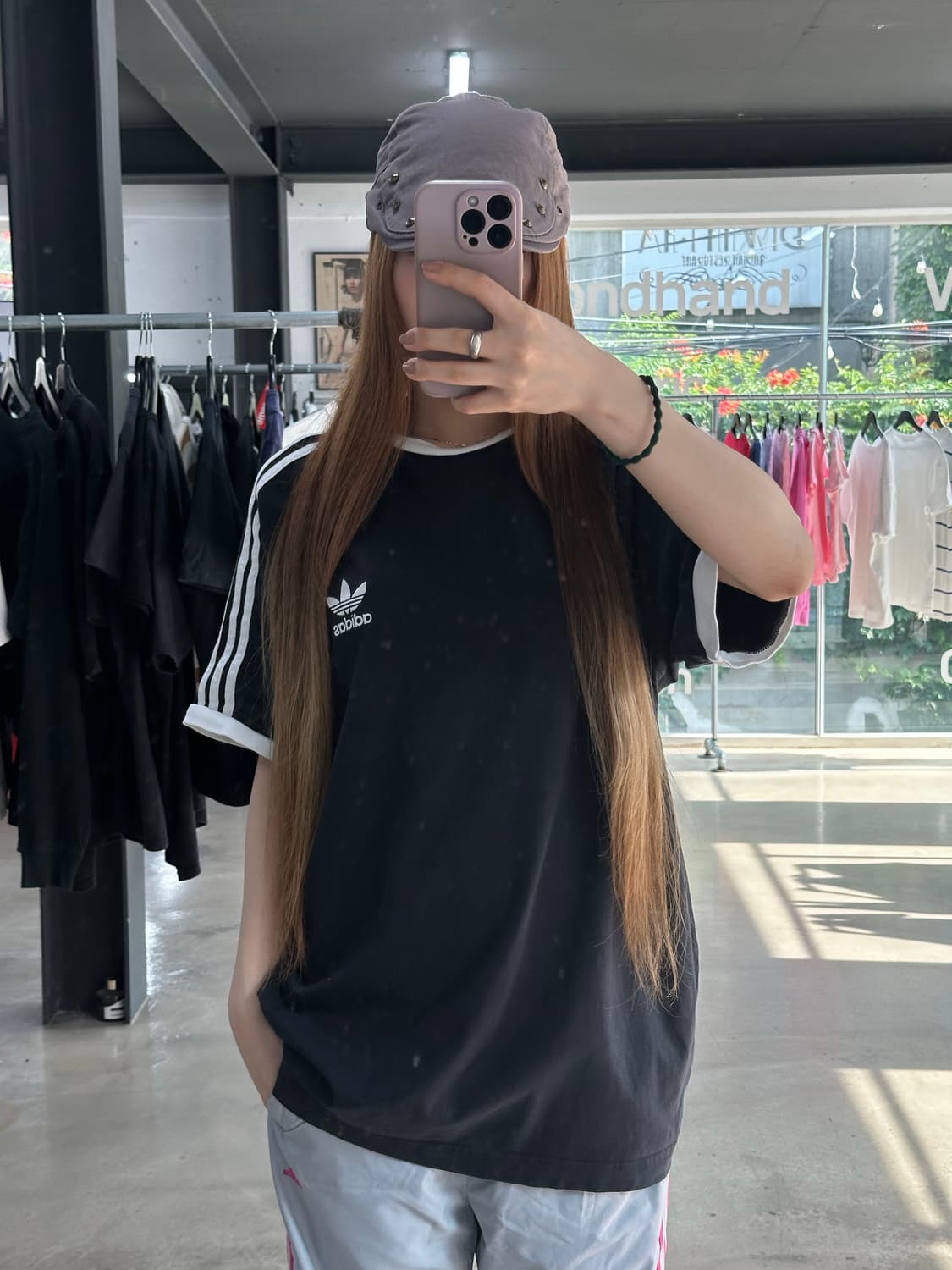 아디다스 파이어버드 삼선 반팔 링거티 상품이미지1