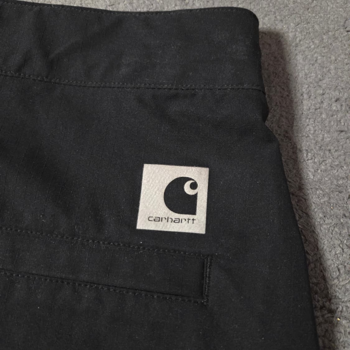 칼하트 wip 립스탑 허스트 미니 스커트 치마 S 블랙 상품이미지6