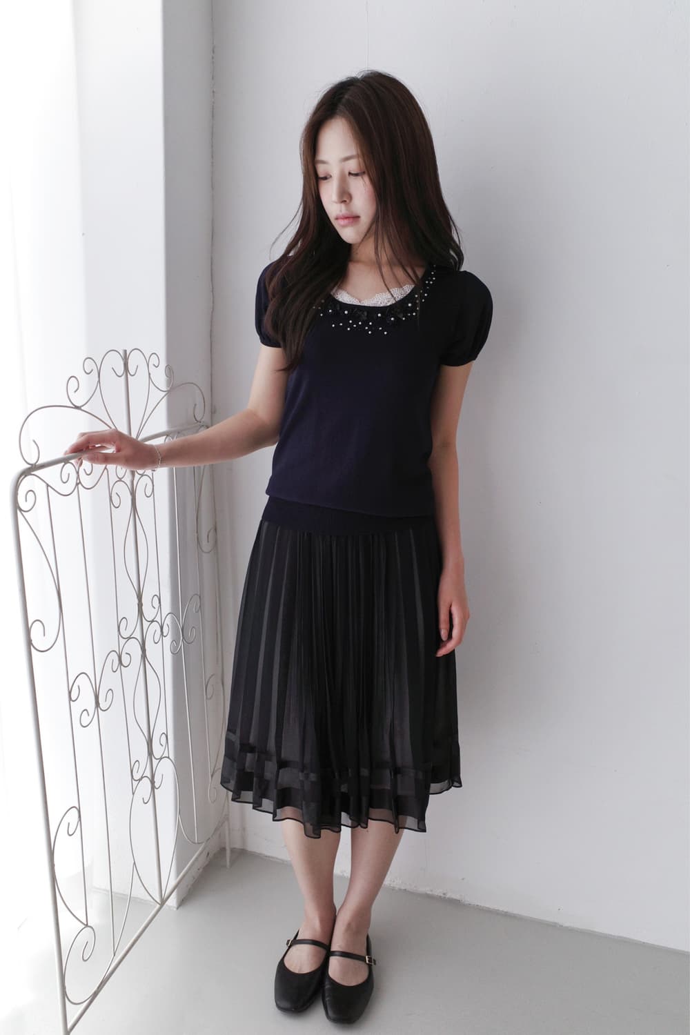 beads half knit 상품이미지1