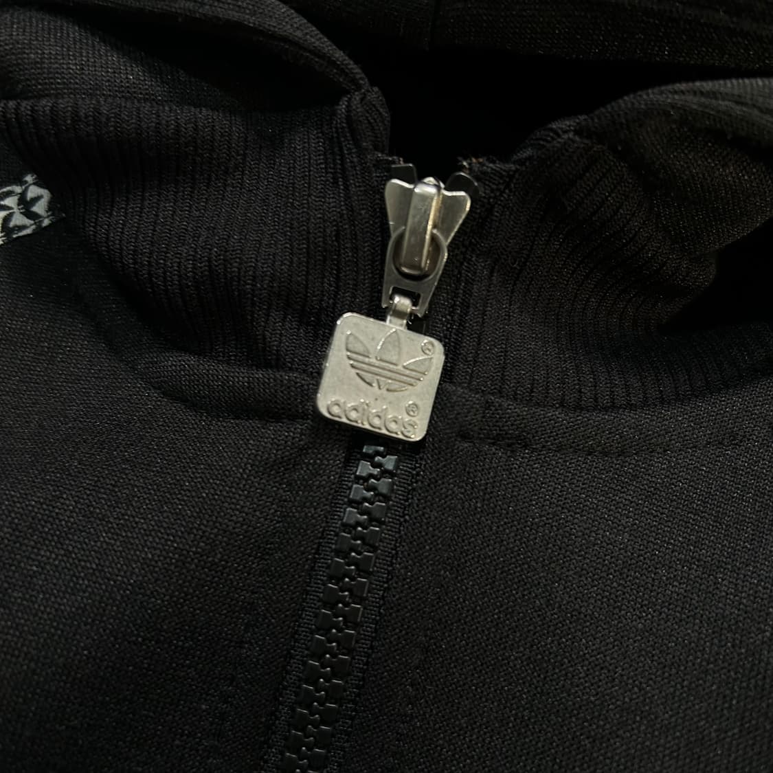 아디다스 블랙 져지 후드집업 상품이미지5