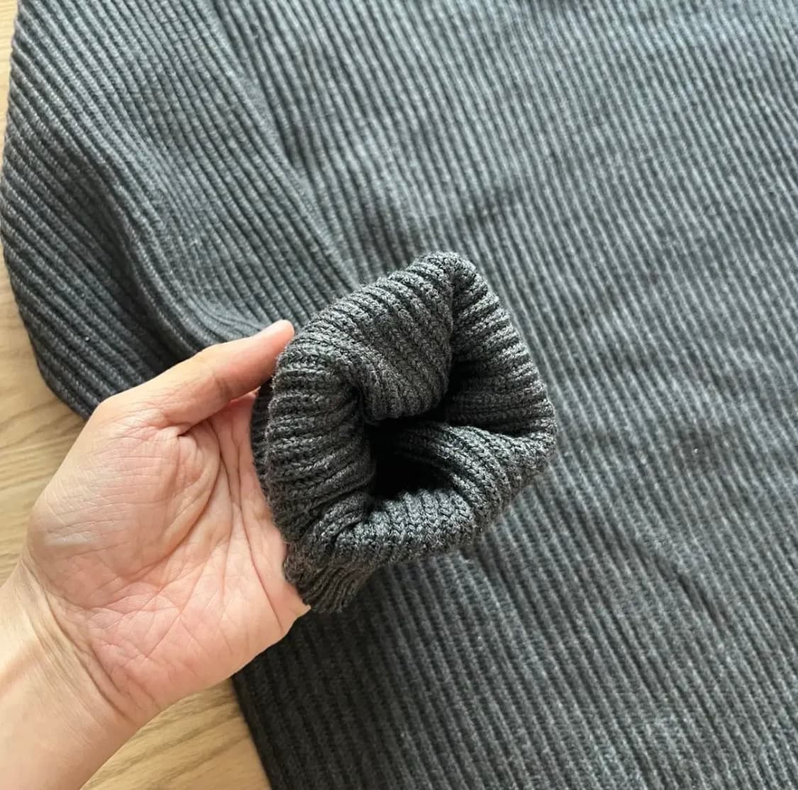 [ZARA] 자라 골지 카라 니트 상품이미지4