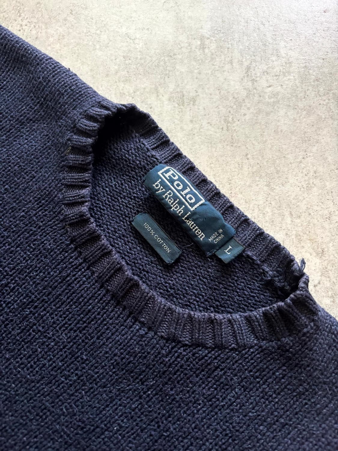 90's 폴로 랄프로렌 니트 스웨터 L(100~105) 상품이미지7