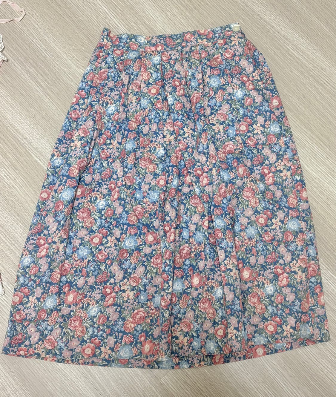 Orvis 빈티지 플라워패턴 스커트 상품이미지2