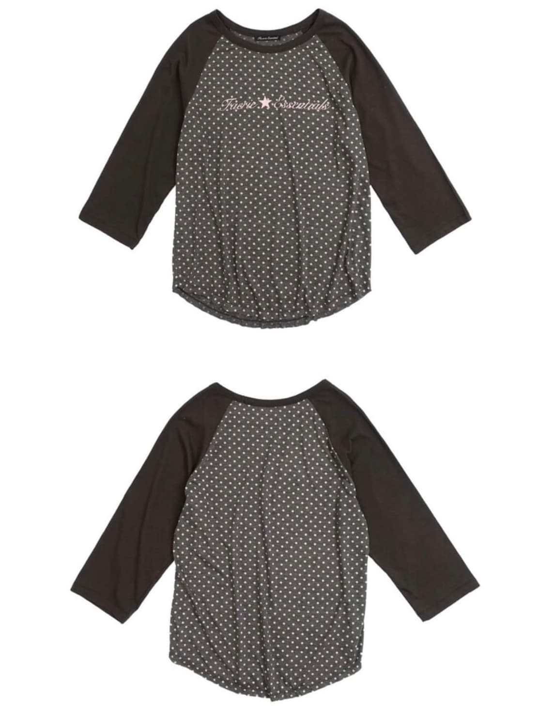 샵 페어리 dot raglan sleeve top 상품이미지1