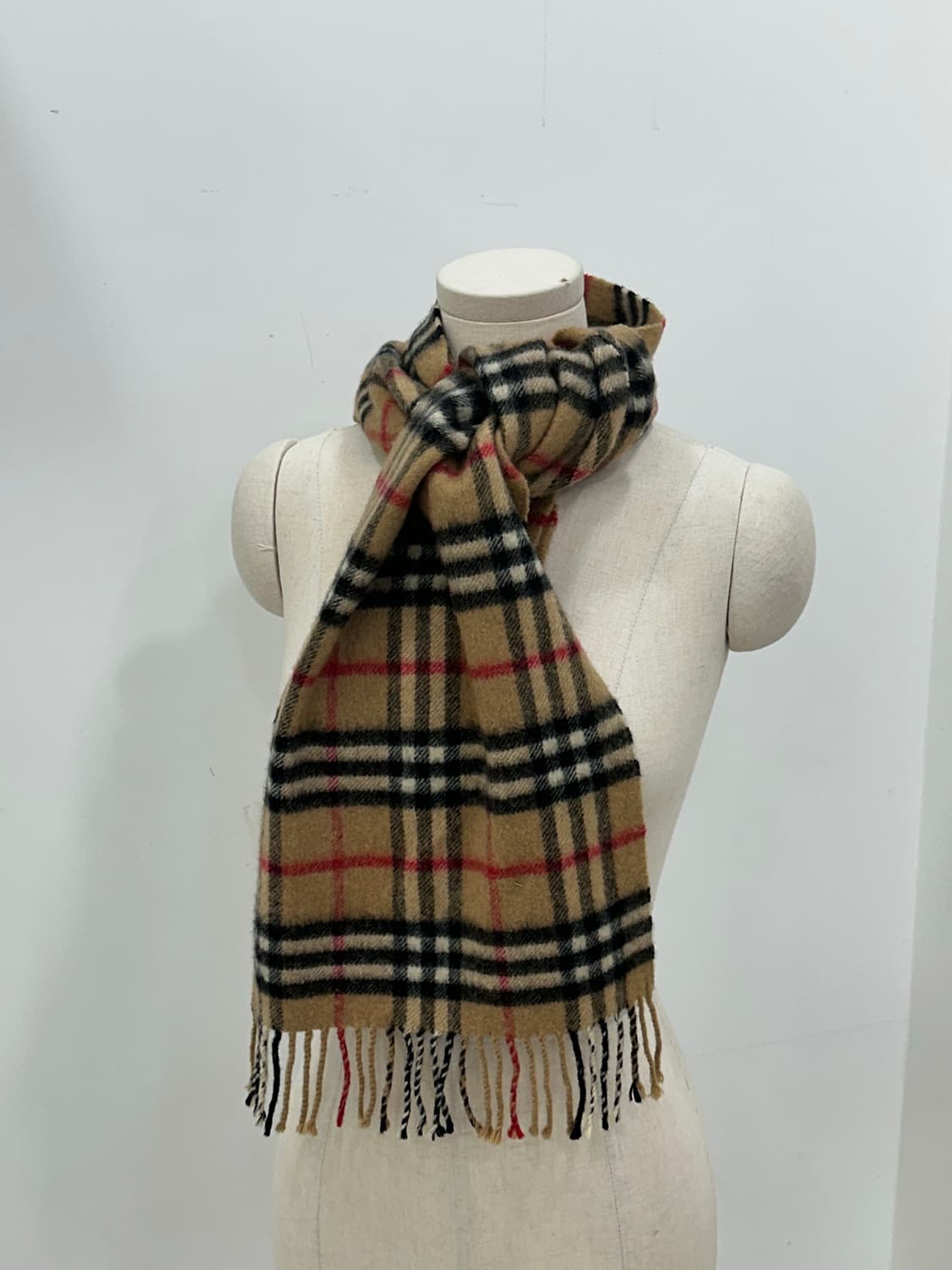 버버리 캐시미어 목도리 상품이미지4