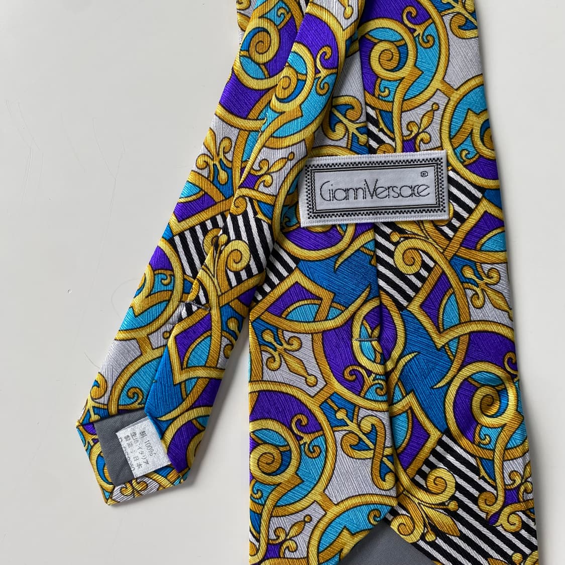 Versace 베르사체 정품 명품 넥타이 상품이미지5