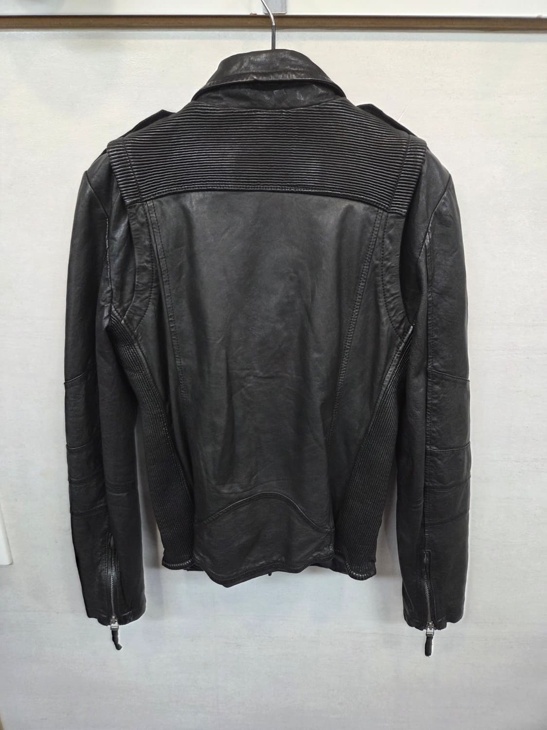 빈티지 여성 이태리 양가죽 라이더 자켓 100 상품이미지2