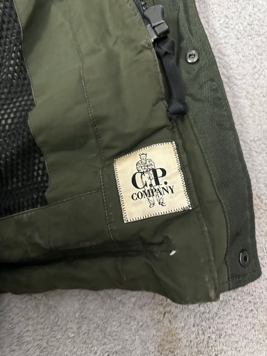 씨피컴퍼니 고글 패딩 자켓 95 (90) 상품이미지5