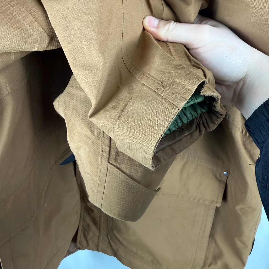  (무료배송)95) 블랙야크 고어택스 내피포함 바람막이 브라운 상품이미지5