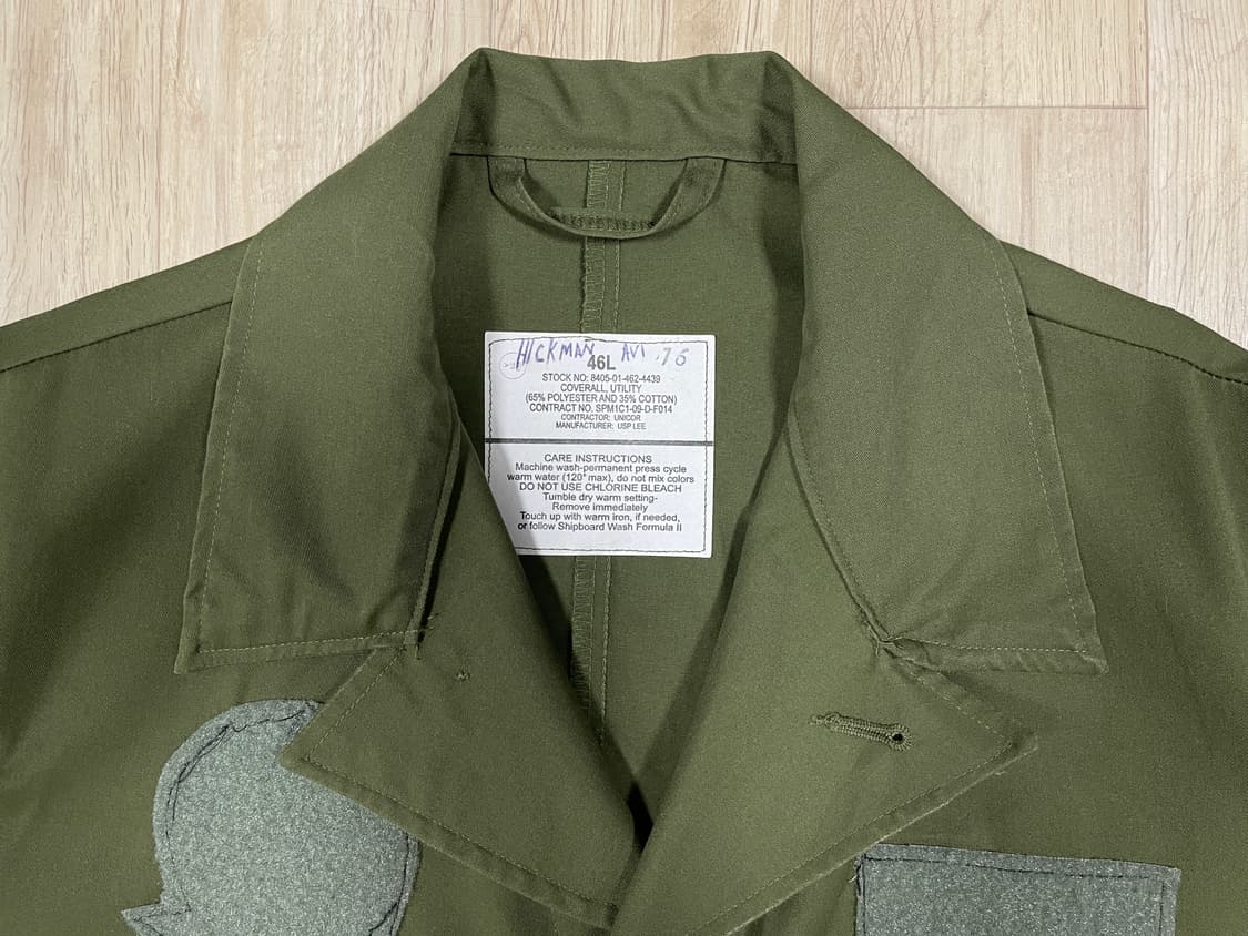 105) 미군 유틸리티 점프수트(데드스탁) 상품이미지4