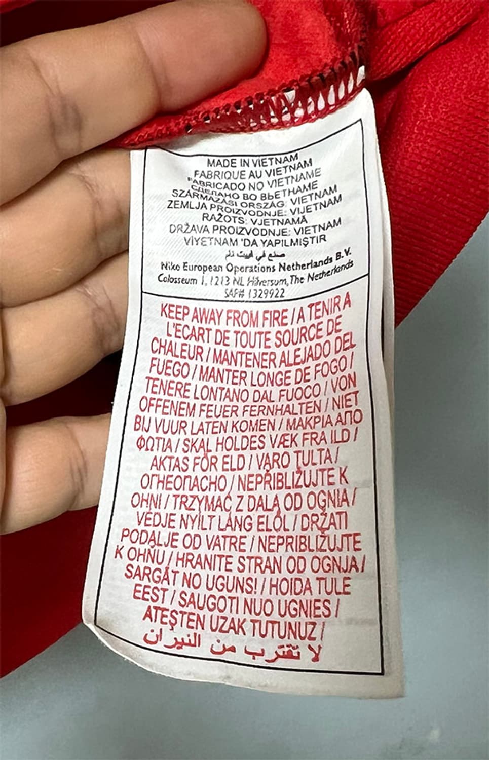 NIKE 나이키 맨유 2006 남자 티셔츠 기모 추동 95-100  상품이미지6