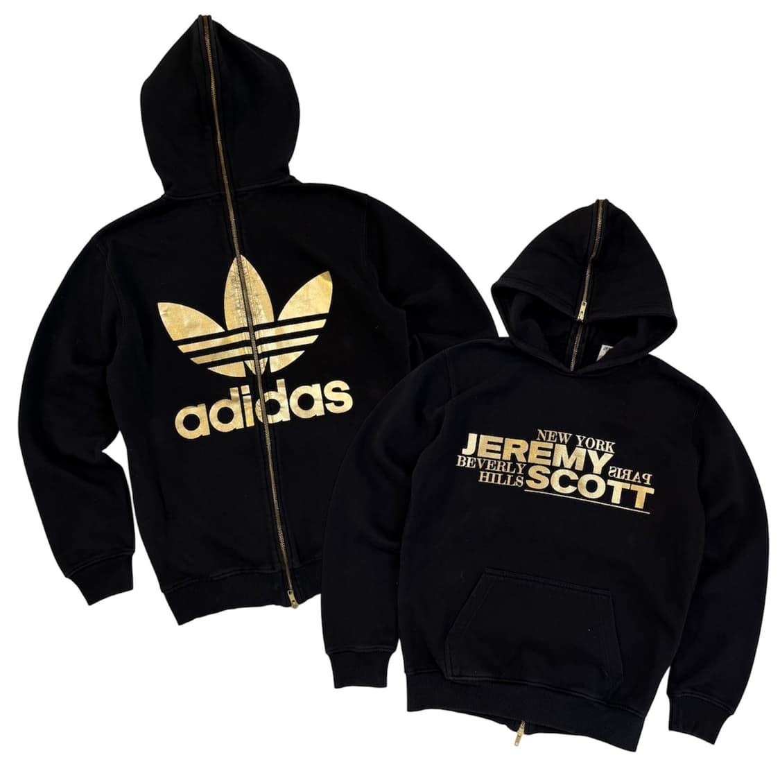 초희귀) 아디다스 X 제레미스캇 양면 풀집 후드 베이프맛 상품이미지1