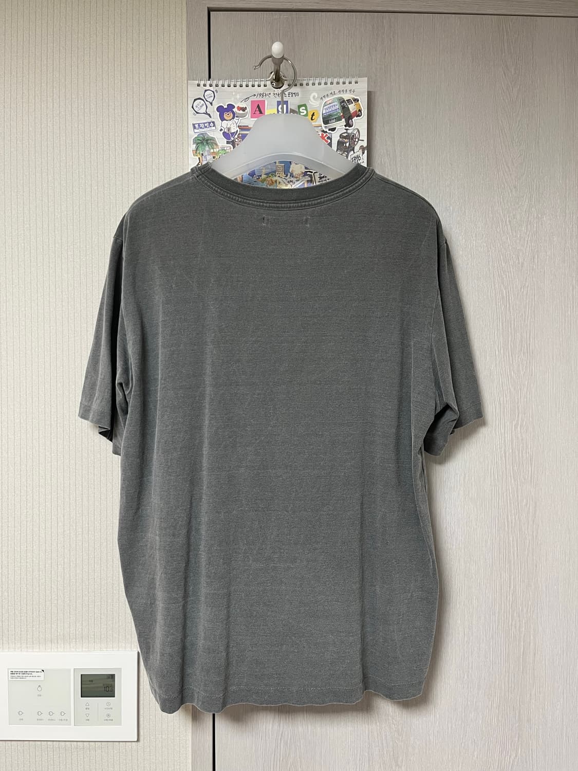 Frog Tee Dyed Charcoal 상품이미지3