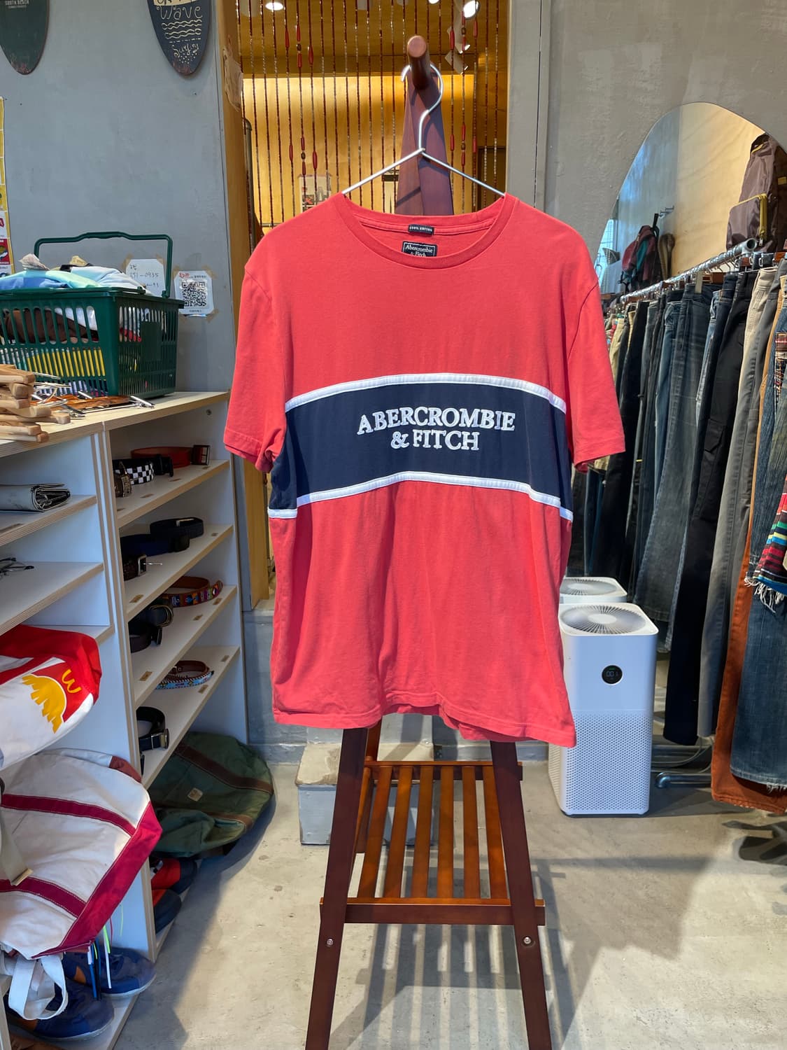 2XL 아베크롬비 스트라이프 티셔츠 상품이미지1