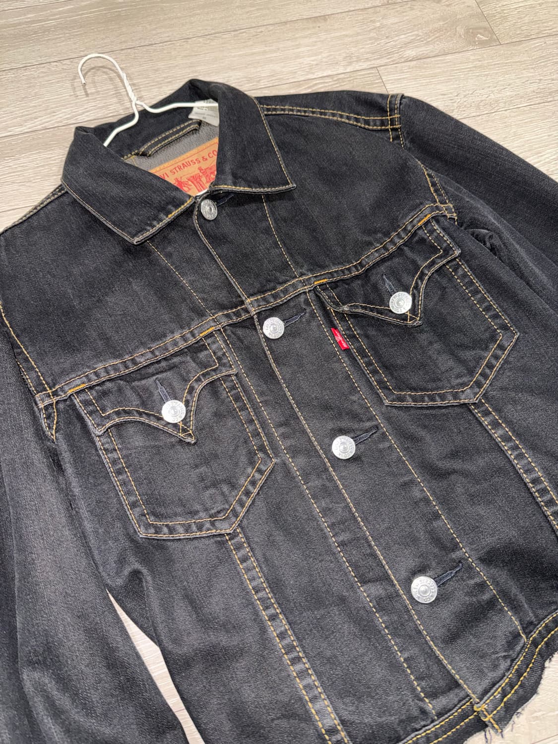 리바이스 타입원 흑청데님자캣 상품이미지1