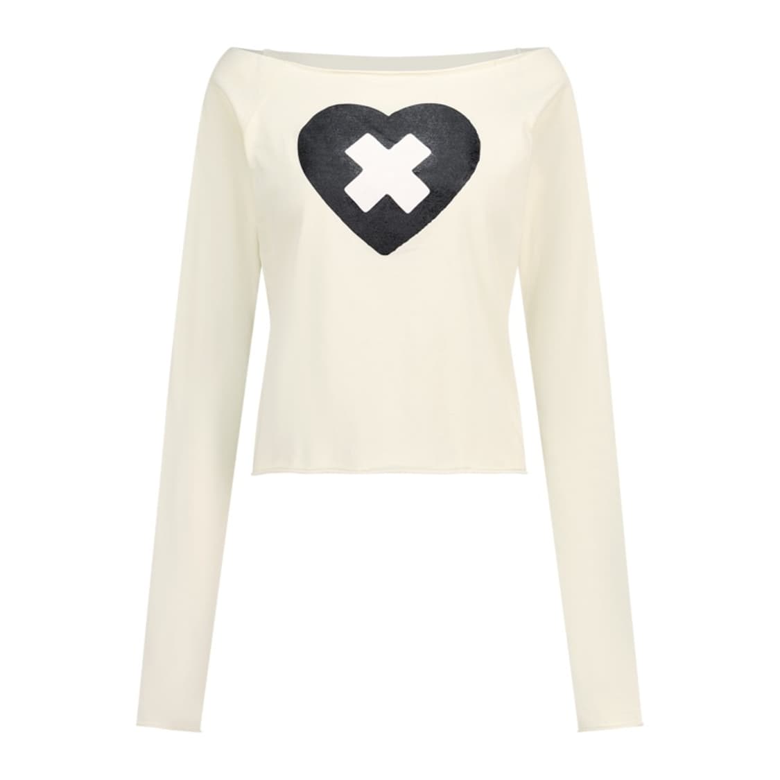 샵페어리 크로스 하트 티셔츠 상품이미지2