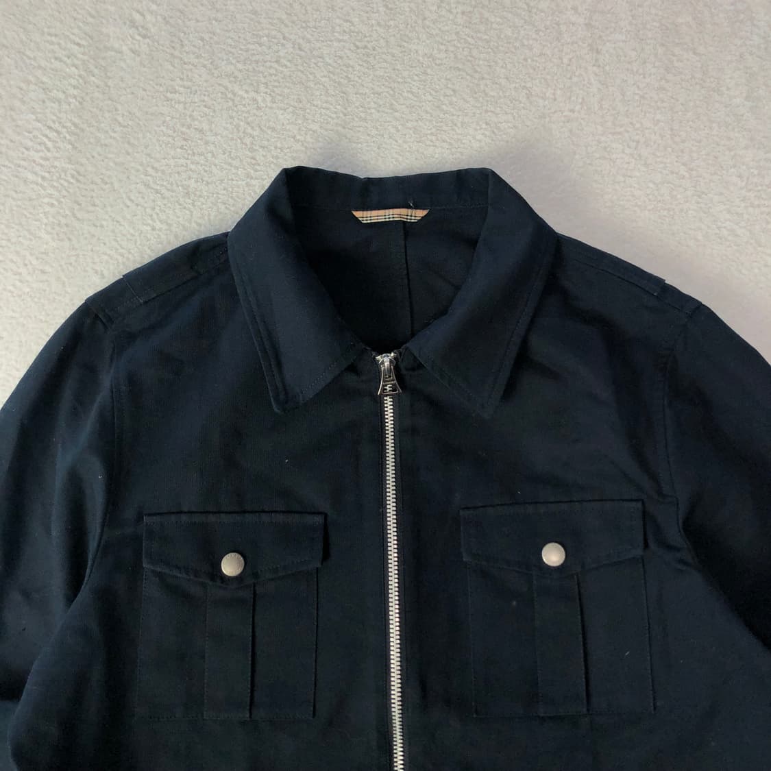 버버리 블랙라벨 바이커 자켓 상품이미지4