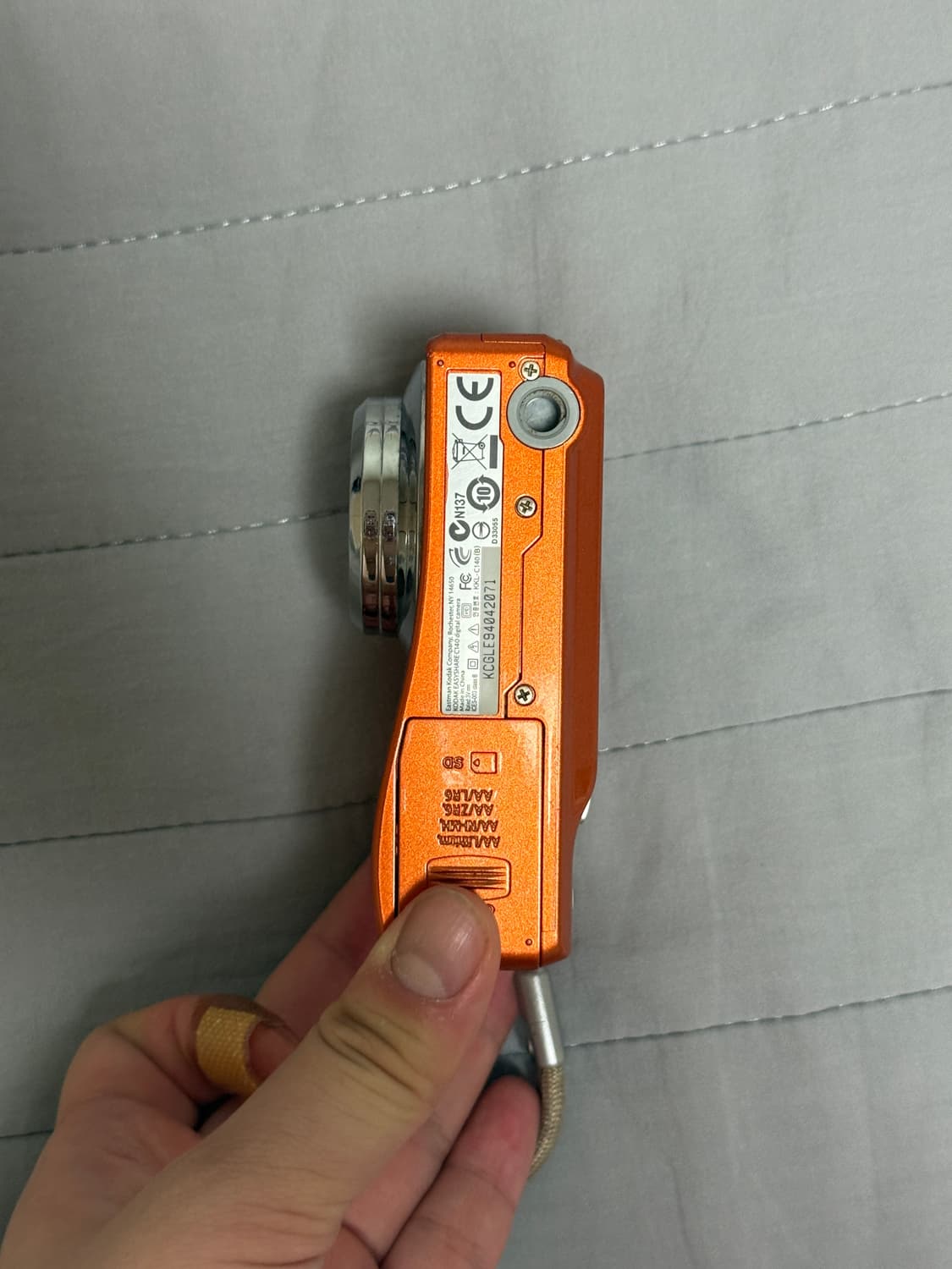 코닥 이지쉐어 C140 오렌지 빈티지 디카 디지털 카메라 상품이미지2