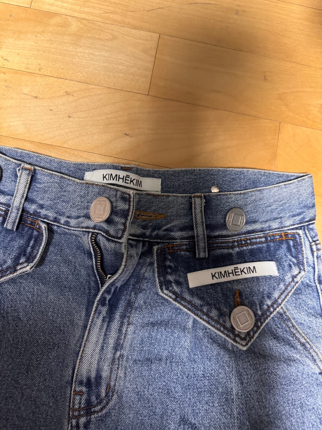 김해김 데님 오버롤 상품이미지2