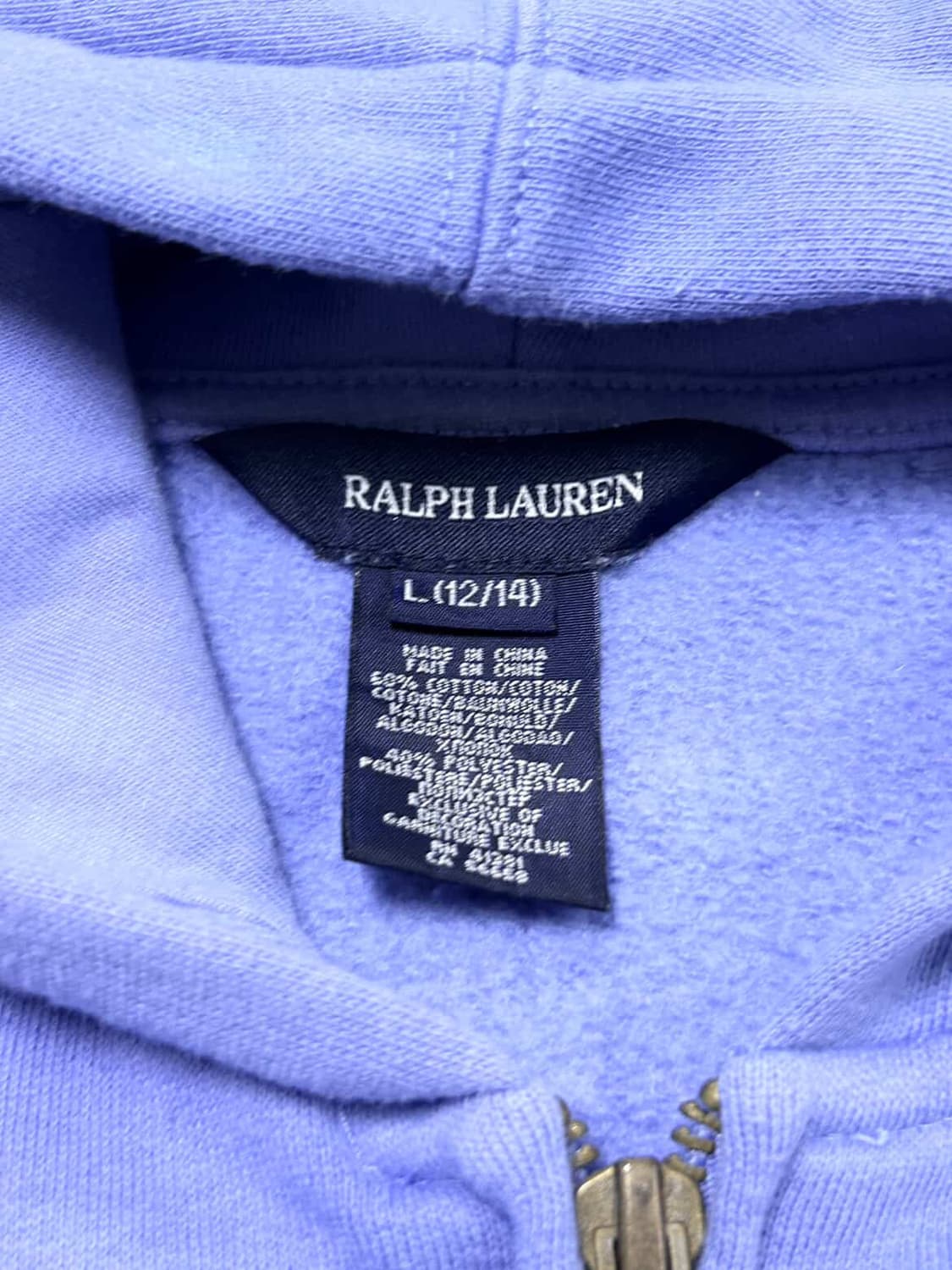 폴로 핑크포니 소라 후드집업 상품이미지7