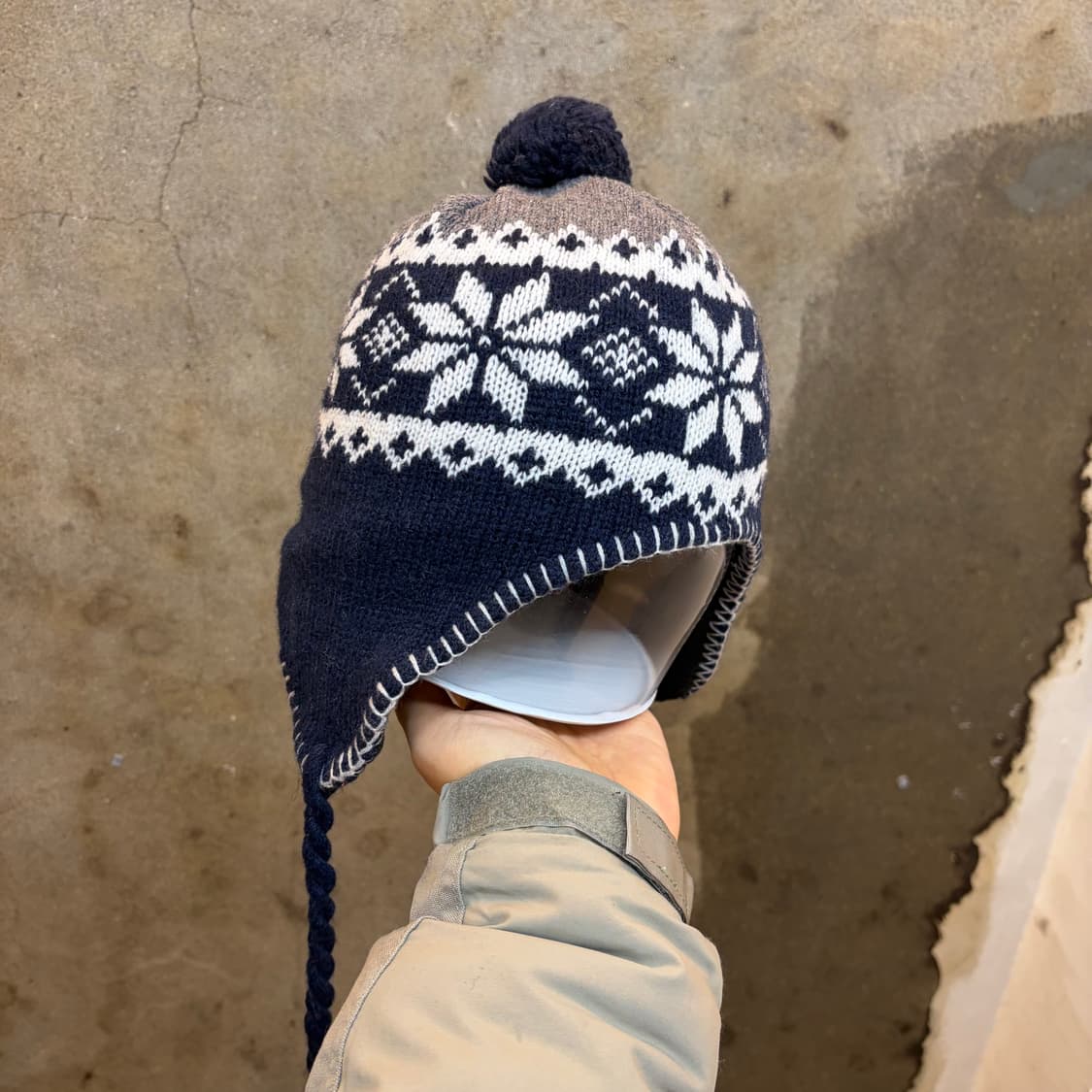 USA 빈티지 귀마게 니트모자 니트 비니 상품이미지4