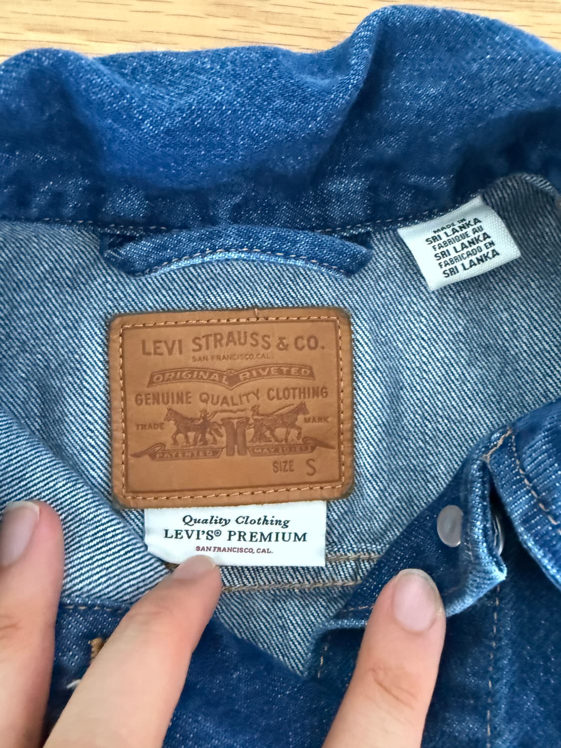 리바이스(Levi's) 프리미엄 데님 자켓 상품이미지8
