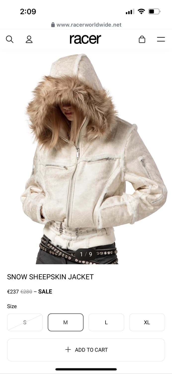 레이서월드와이드 쉽스킨 자켓 상품이미지1