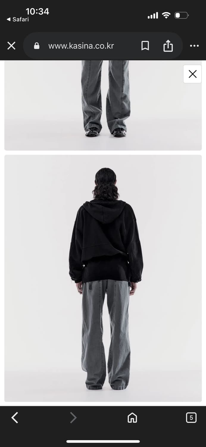 코스트퍼킬로 디스 후드집업 상품이미지2