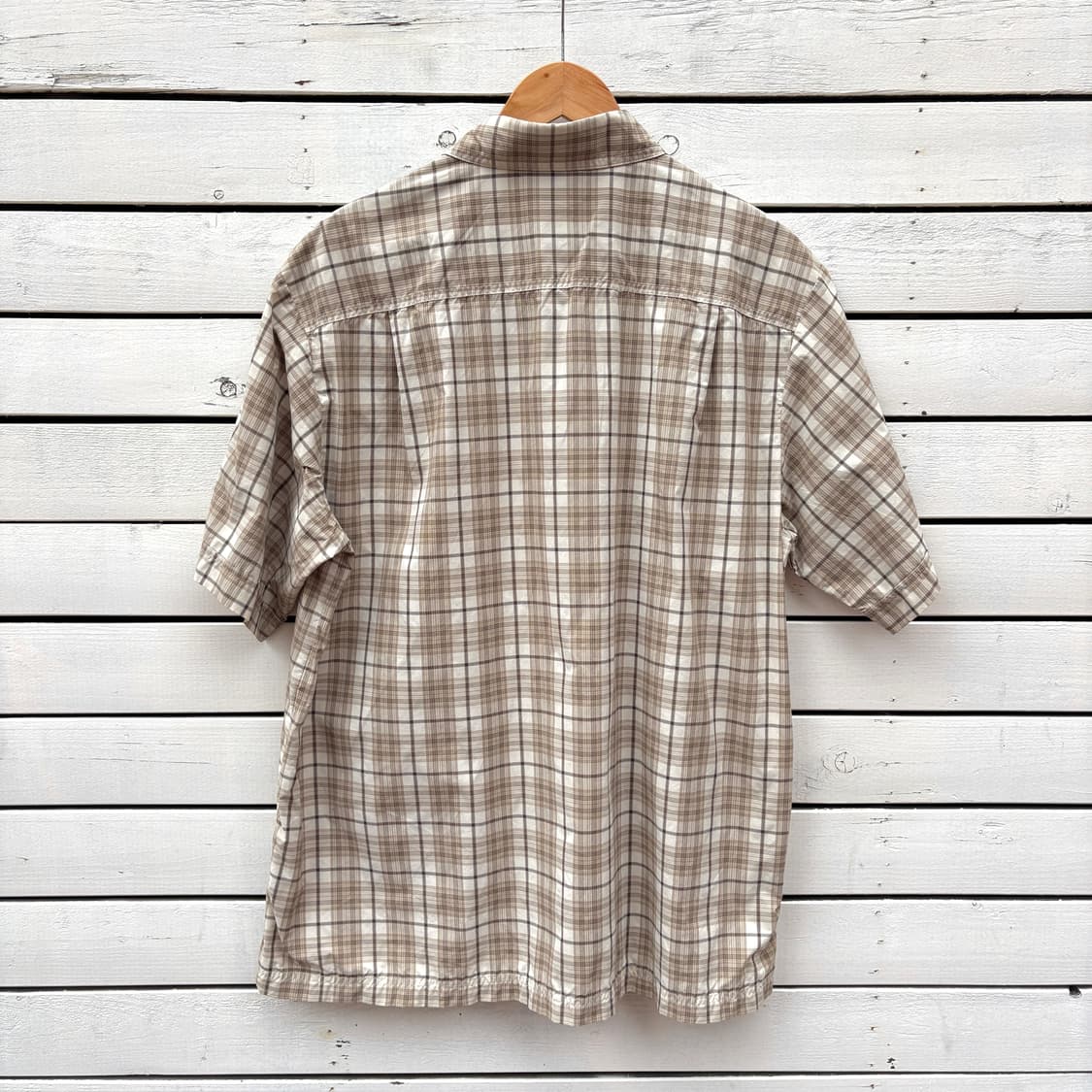 L.L.bean 엘엘빈 체크 반팔 셔츠 상품이미지2