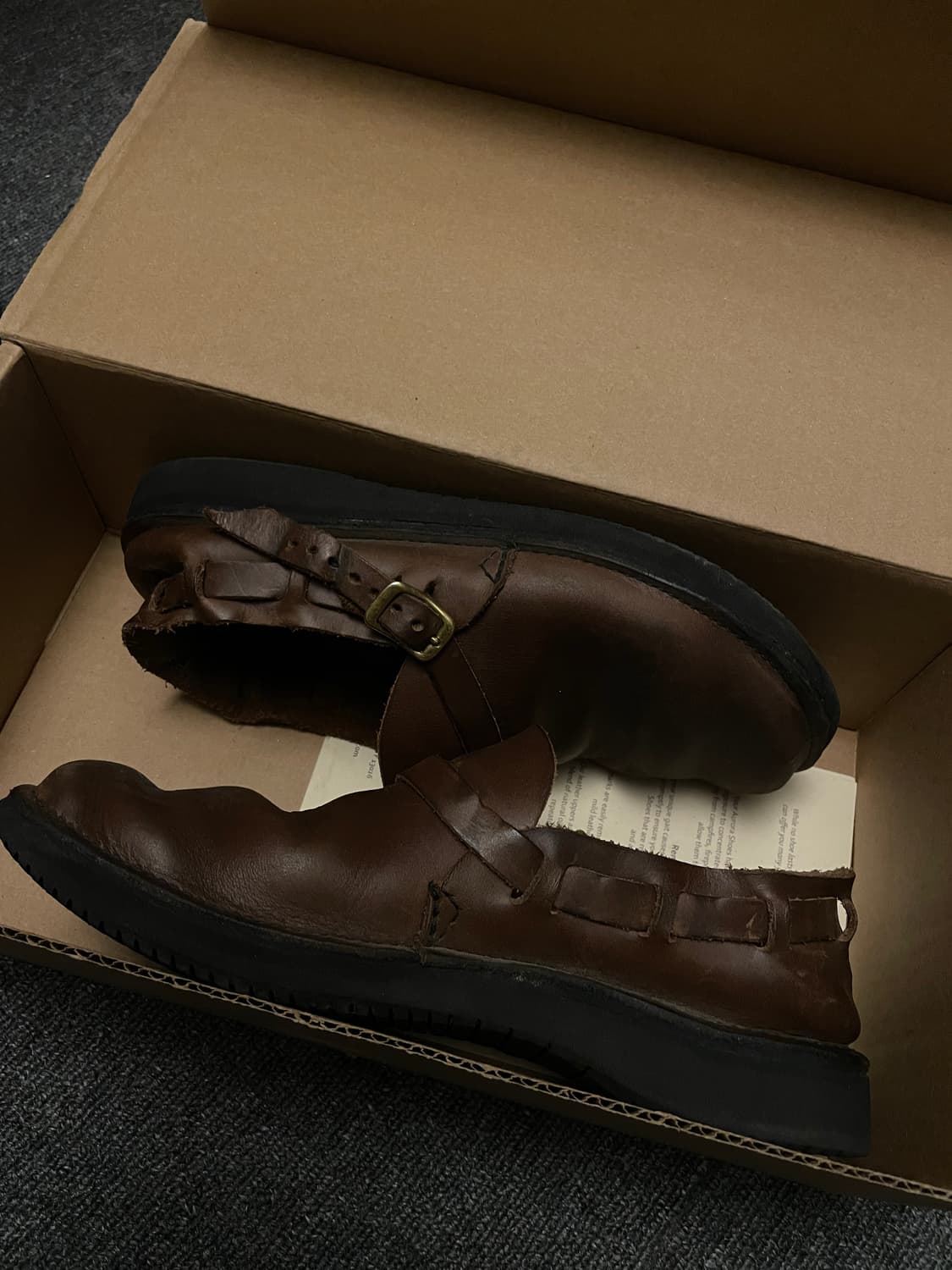 [265] 오로라슈즈 미들잉글리쉬 브라운 상품이미지6