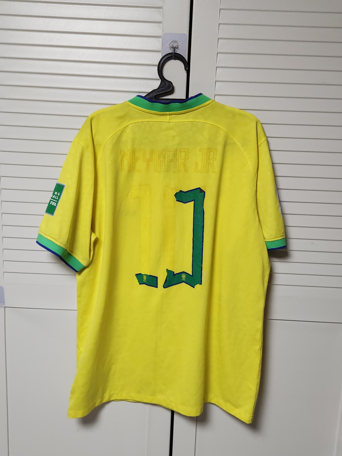 22-24 나이키 브라질 국대 트레이닝 유니폼 축구 반팔 상품이미지3