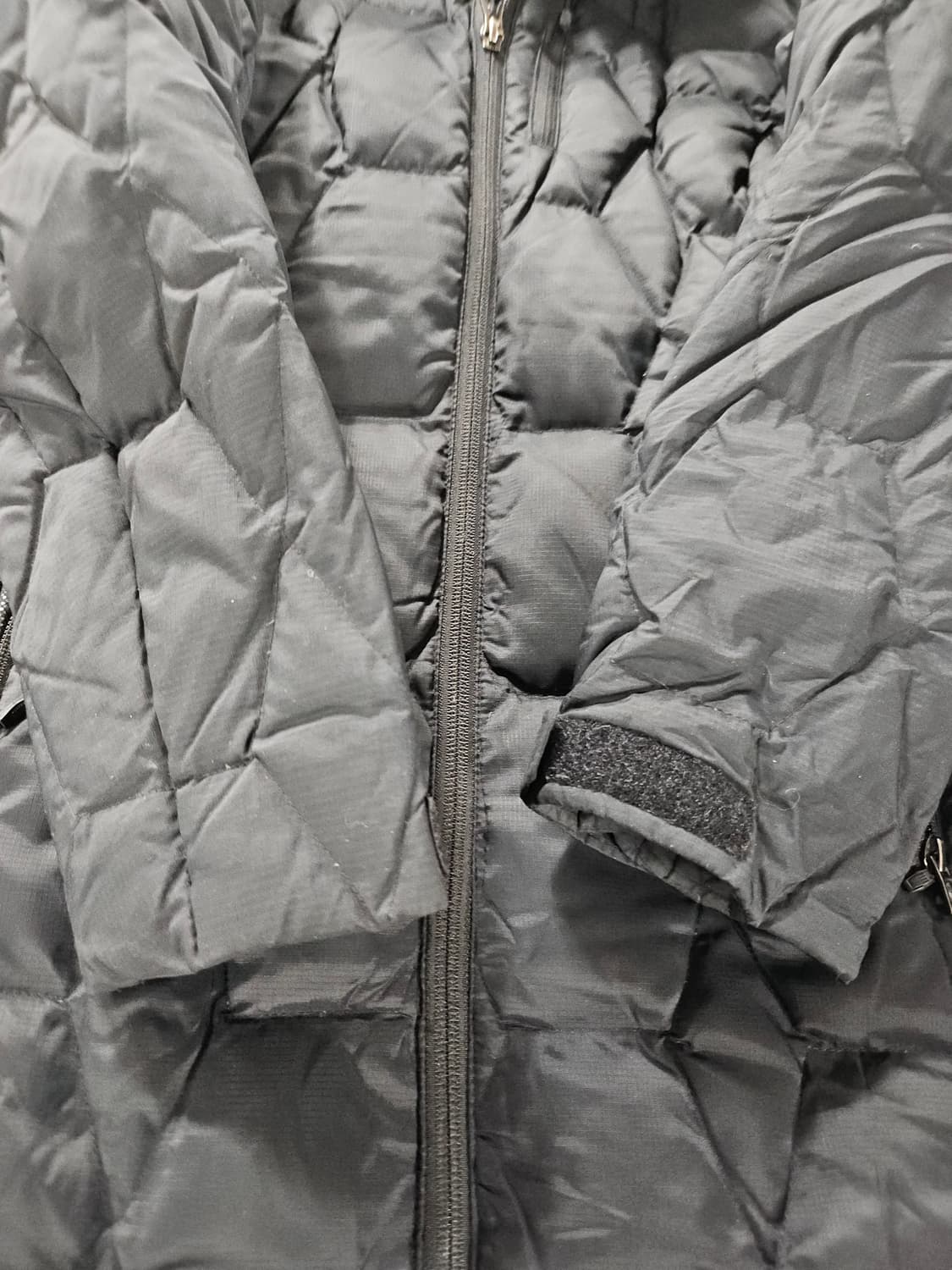 컬럼비아 블랙 경량 패딩 점퍼 L 남성용 상품이미지6