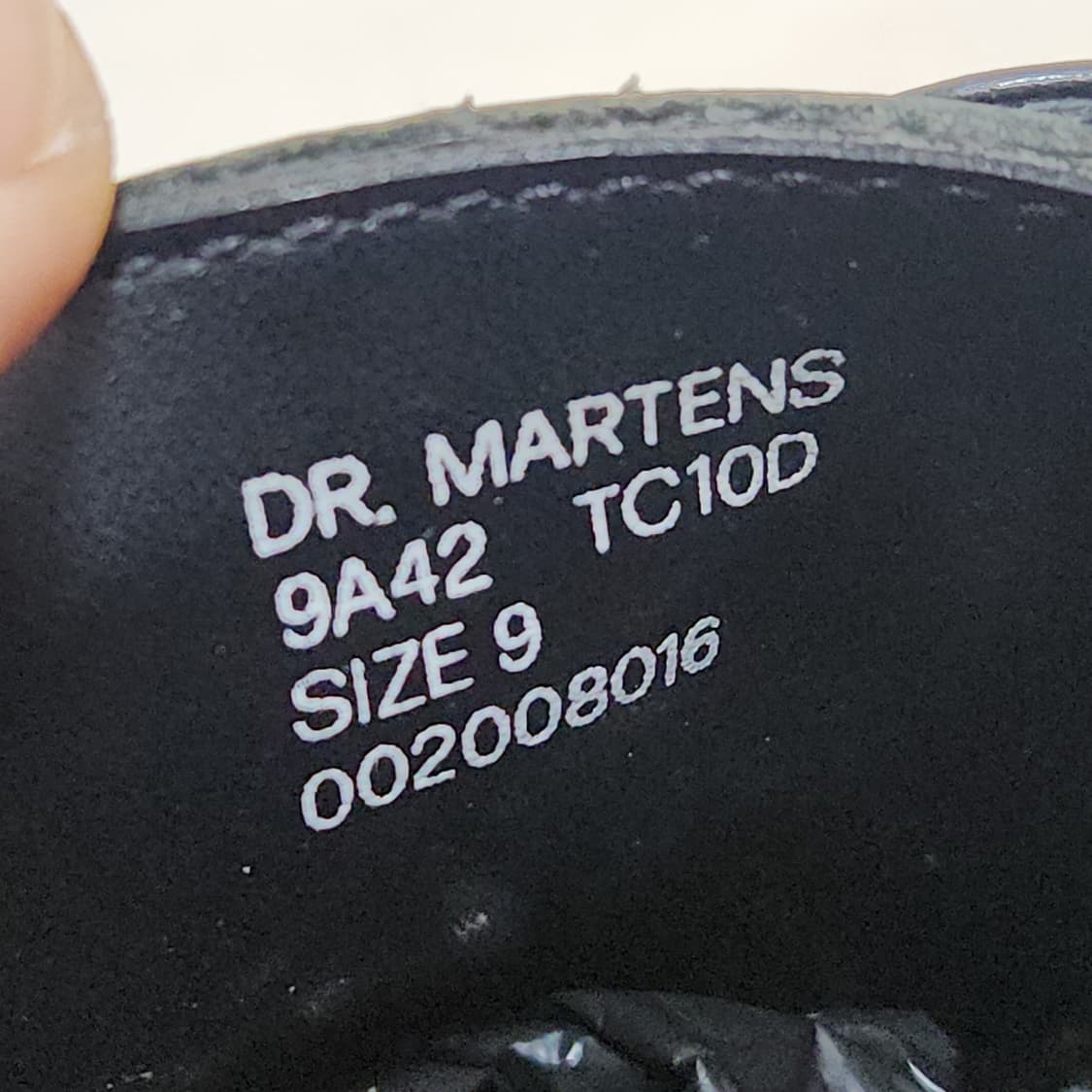 [9UK] 닥터마틴 빈티지 90s Brogue Square Toe Men 상품이미지9