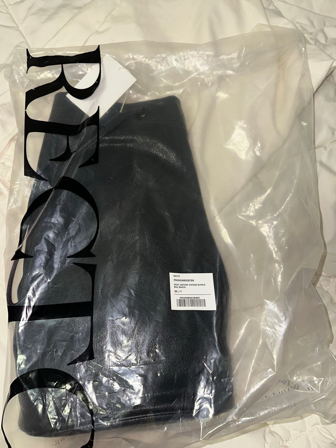 렉토 고트레더 번들백 (새상품) 상품이미지3