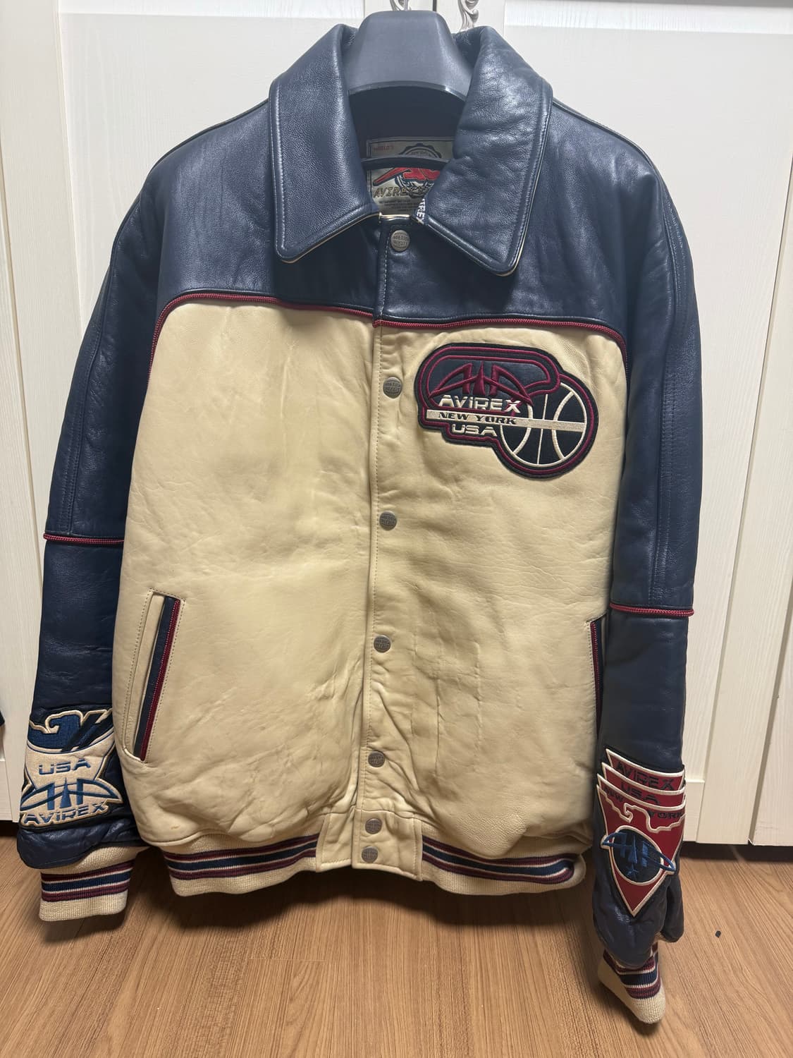 아비렉스 가죽자켓 xl사이즈 상품이미지2