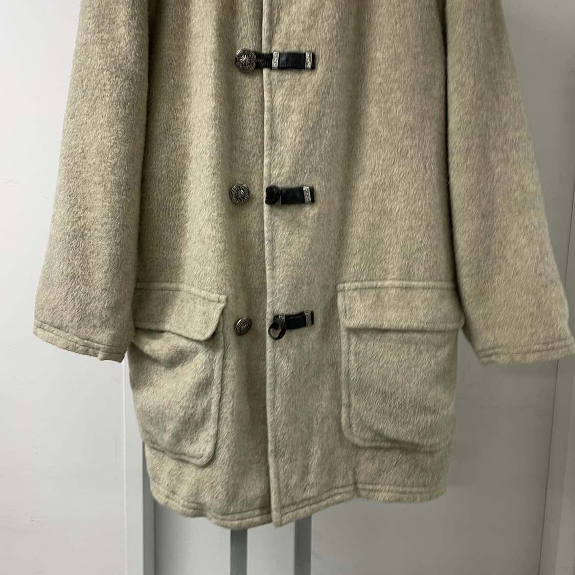 베르사체 아이보리 코트 50 상품이미지3