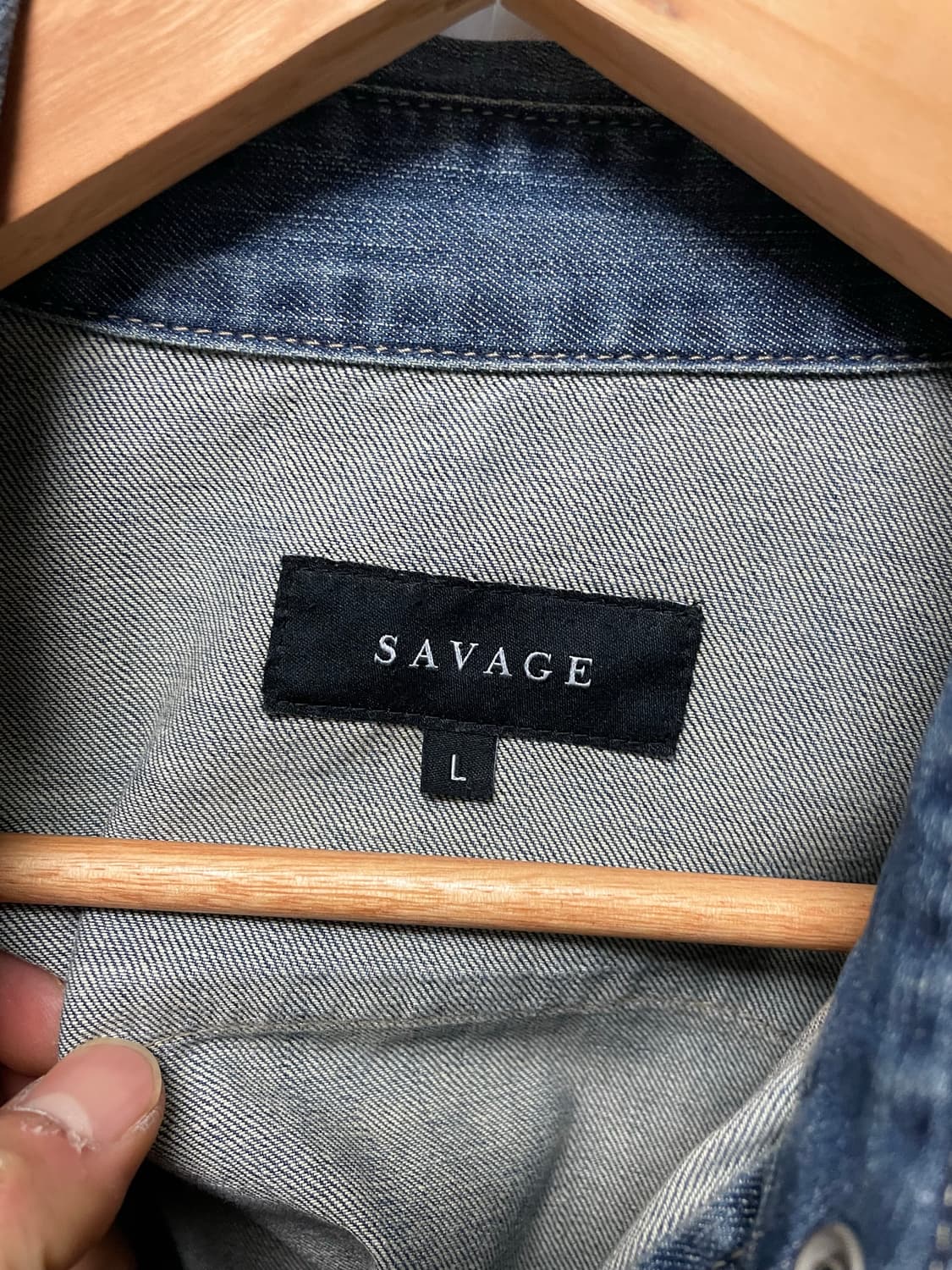 세비지 청셔츠 팝니다. 상품이미지4