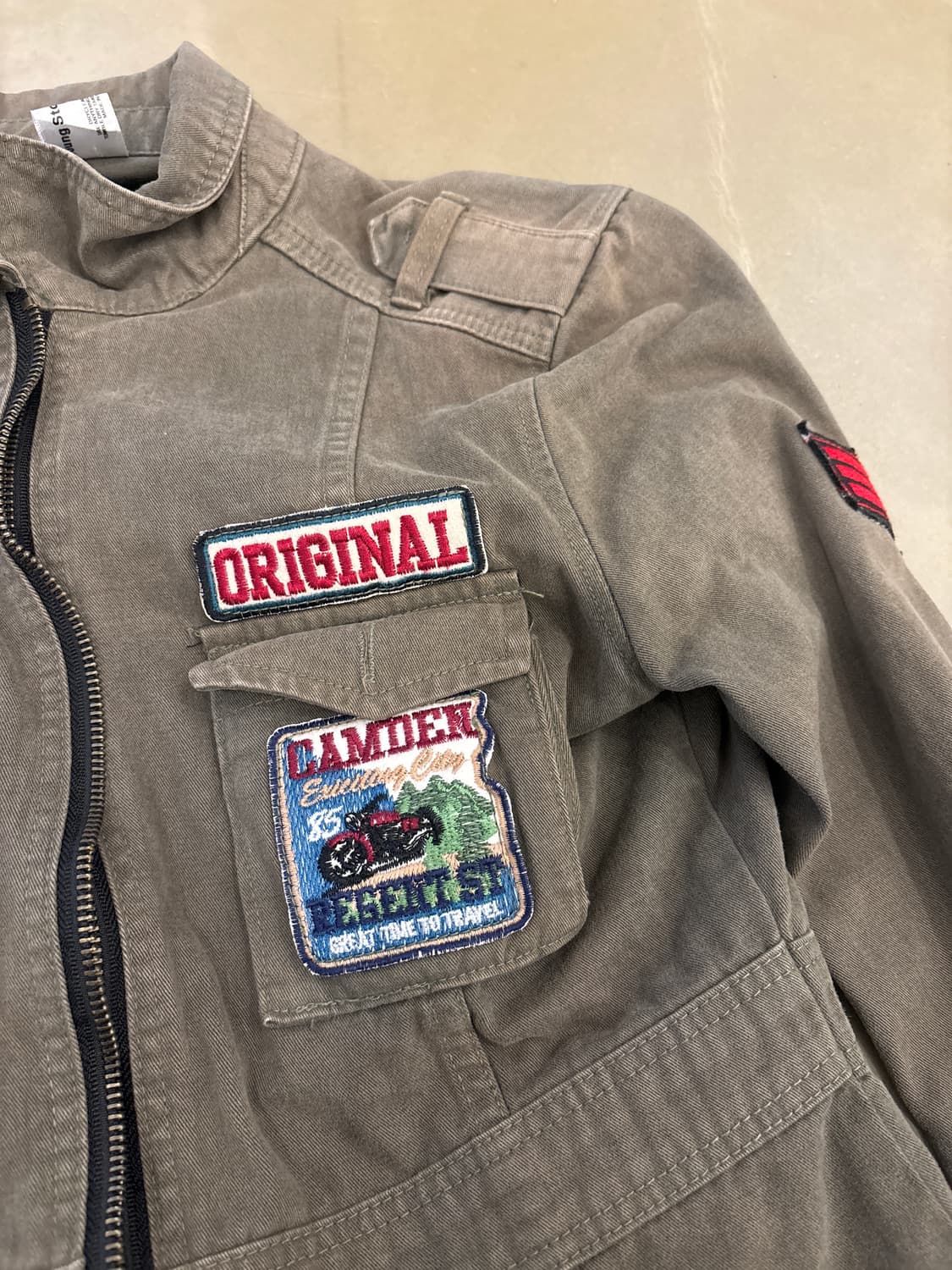 빈티지 밀리터리 자켓 / 야상 / 데님 자켓 상품이미지3