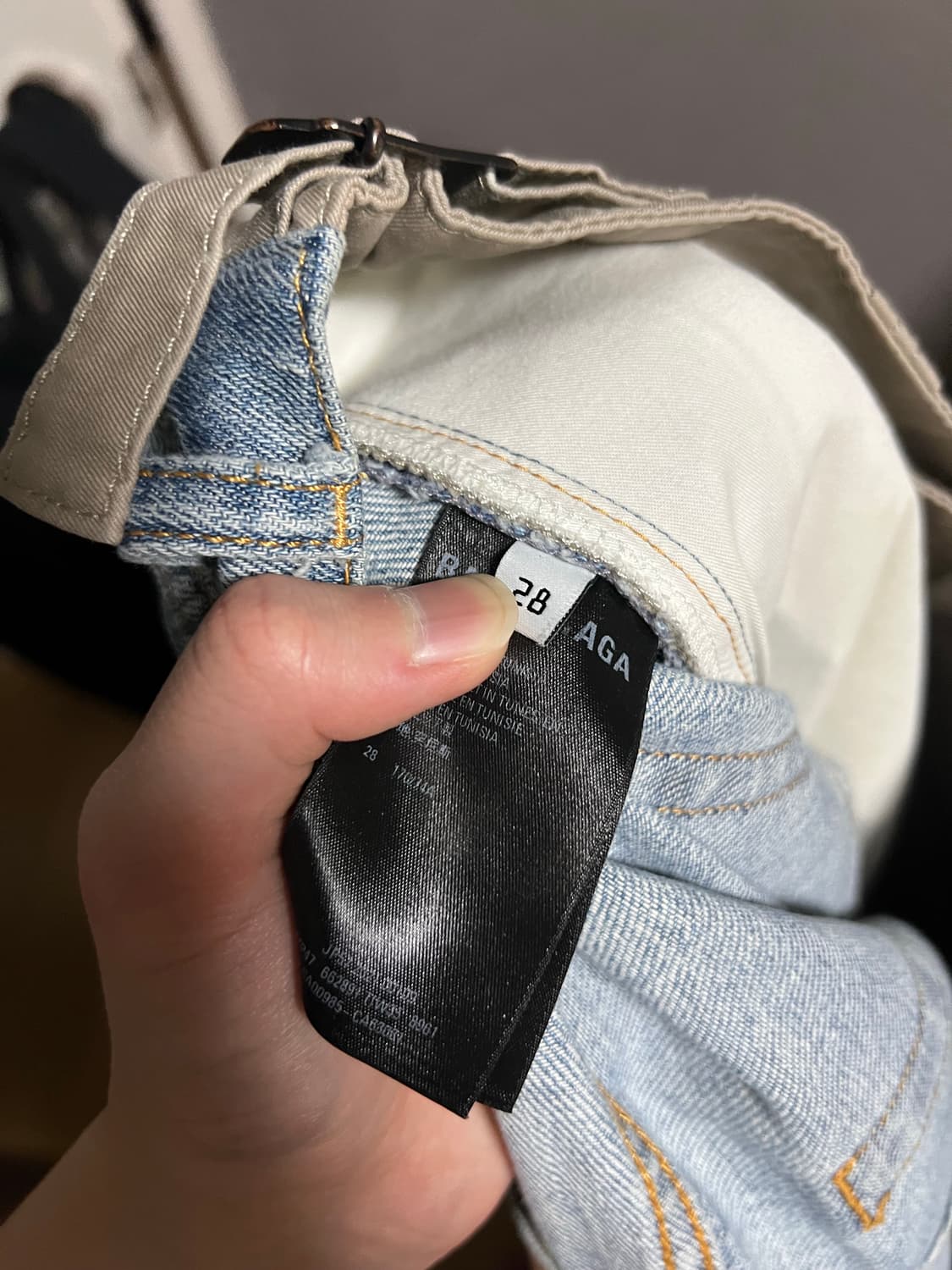 [28] 발렌시아가 애프터월드 하이브리드 데님 상품이미지8