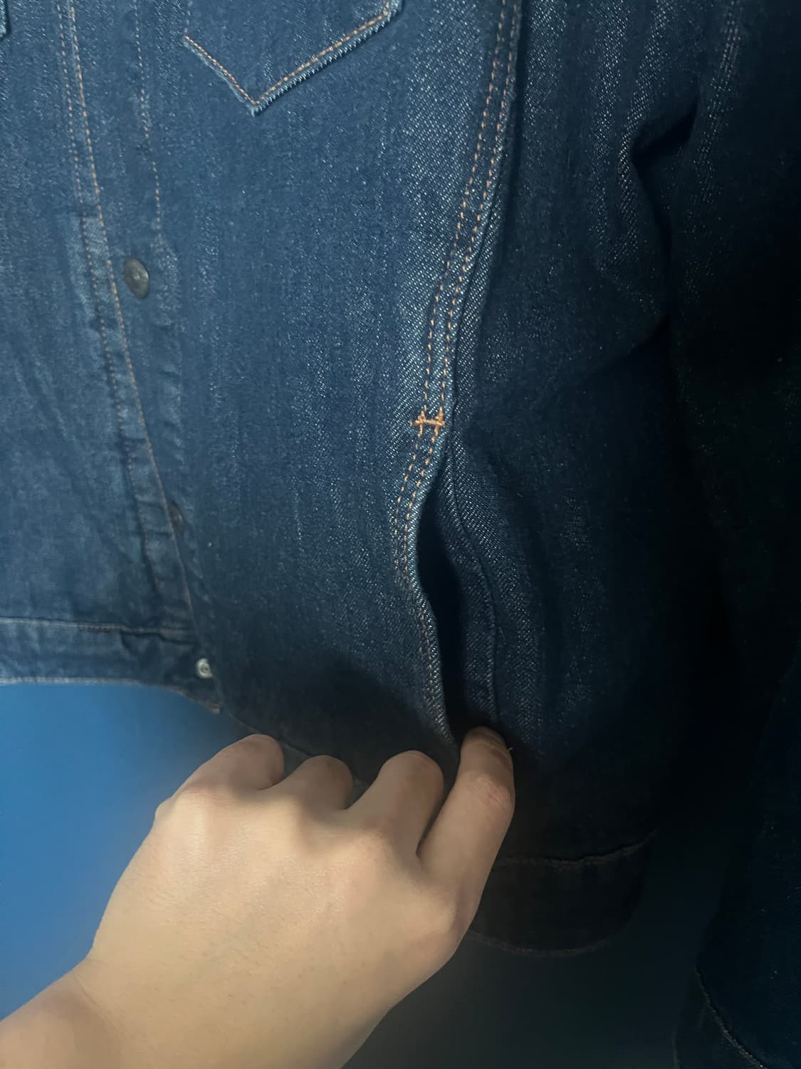 리바이스 스판 트러커 청자켓 100~105 정품 상품이미지3