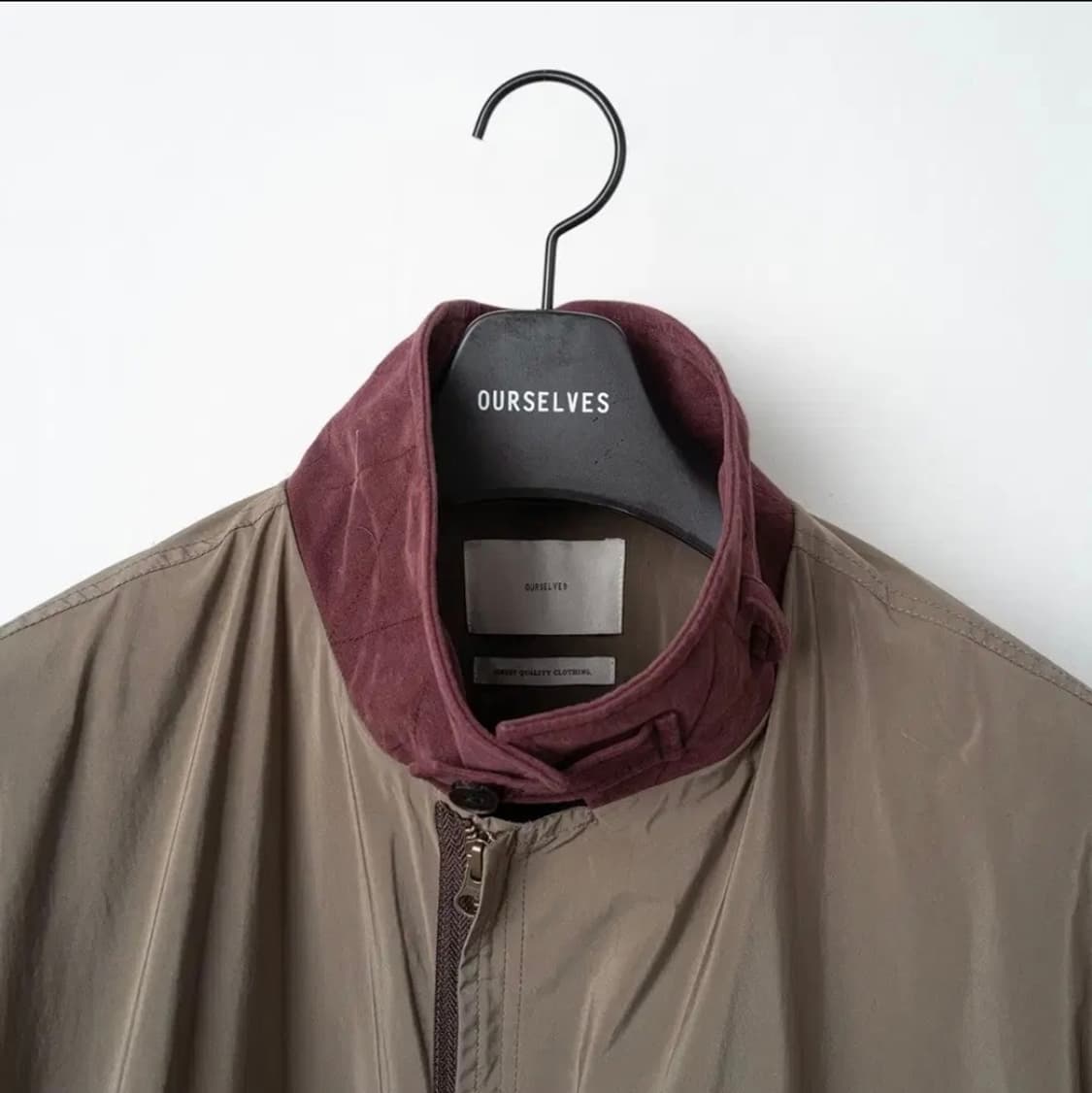 [1]아워셀브스 밀자켓 카키 상품이미지4