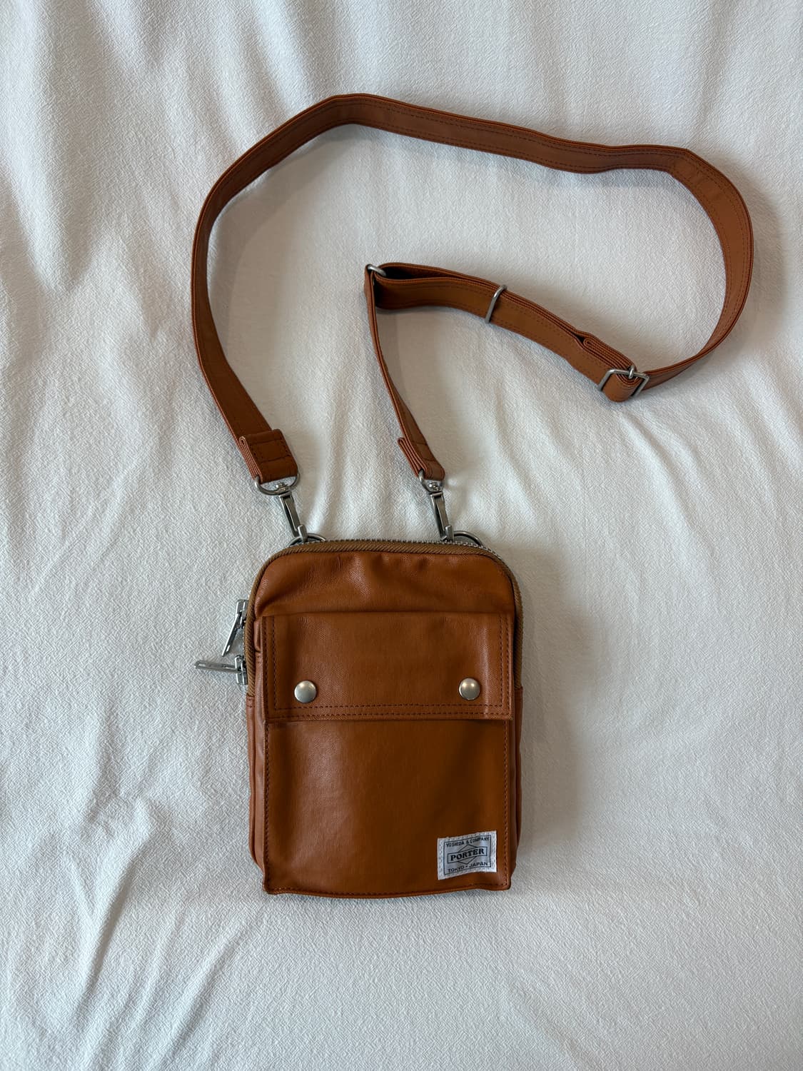 PORTER FREE STYLE SHOULDER BAG (Camel) 상품이미지2