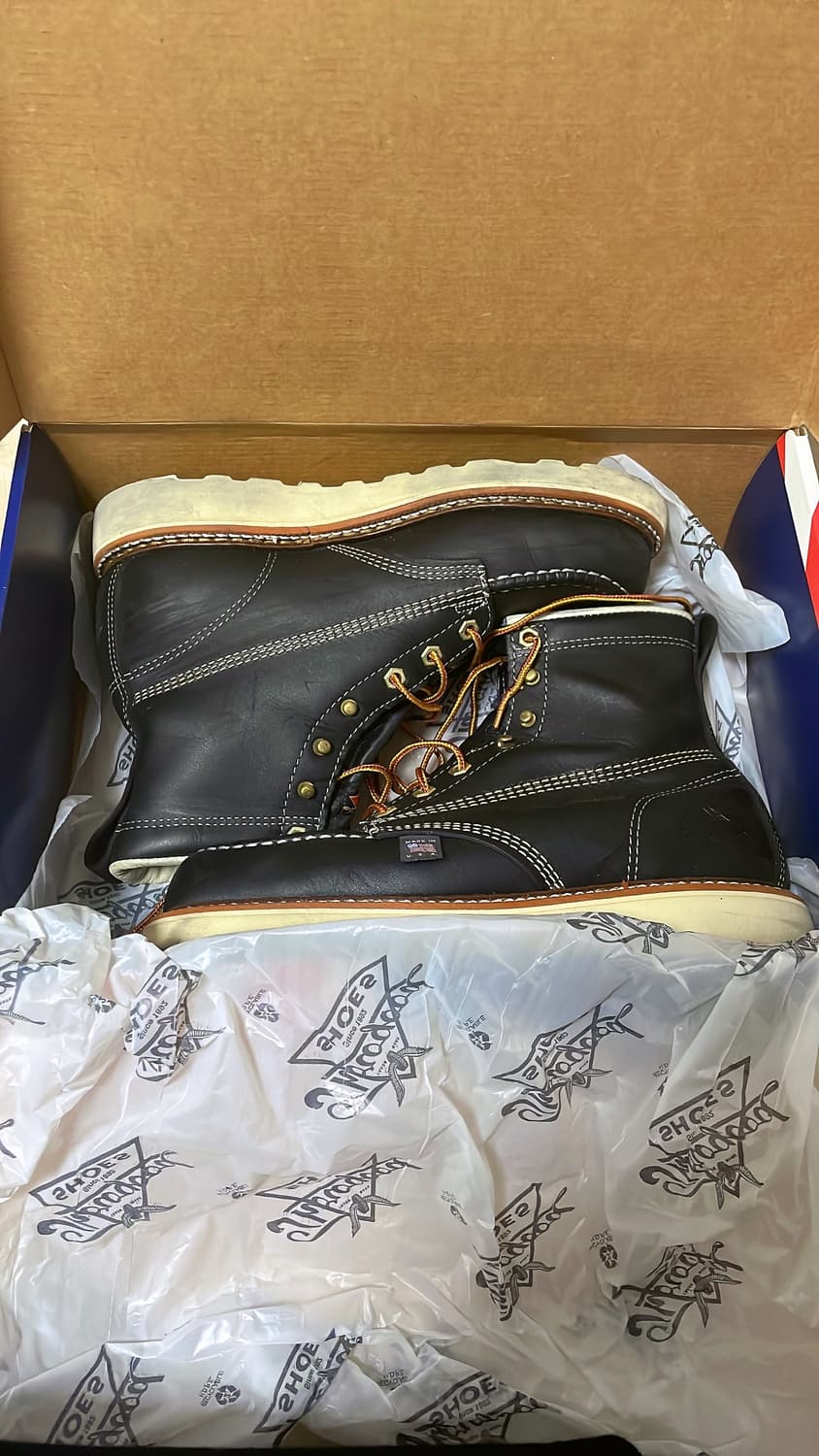 Thorogood 쏘로굿 목토 워커 블랙 7 D 250 255 상품이미지2