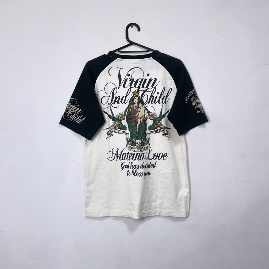 Blood massage old 90’s T shirt 상품이미지4