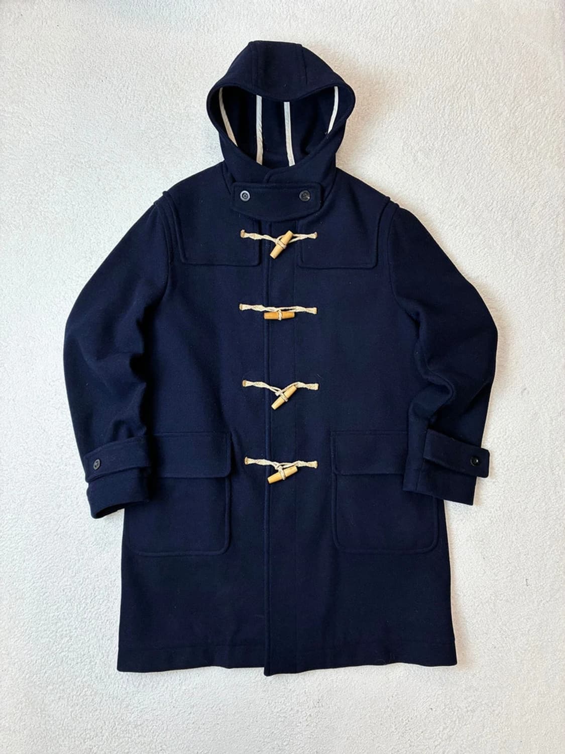 비바스튜디오 코퍼레이트 락앤롤 후디 더플 코트 PN6236 상품이미지1