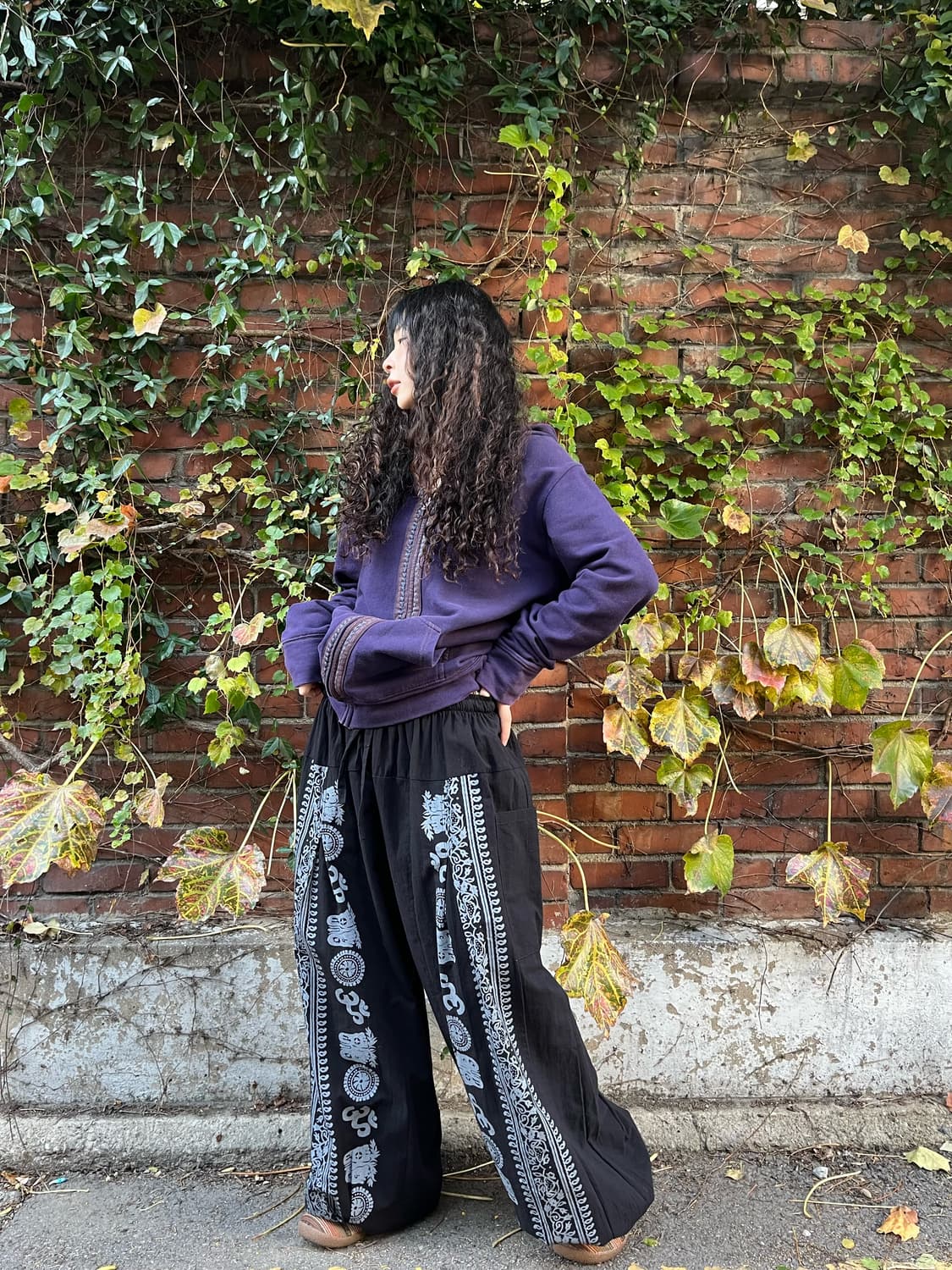 히피문양 벌룬 팬츠 상품이미지2