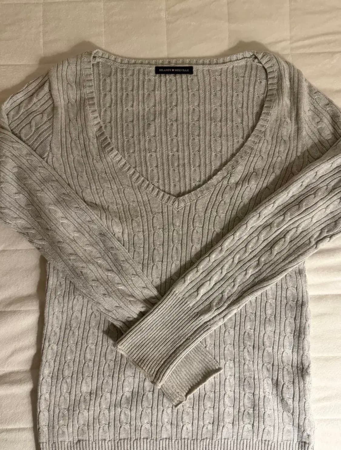 브랜디멜빌 케이블 니트 스웨터 상품이미지1