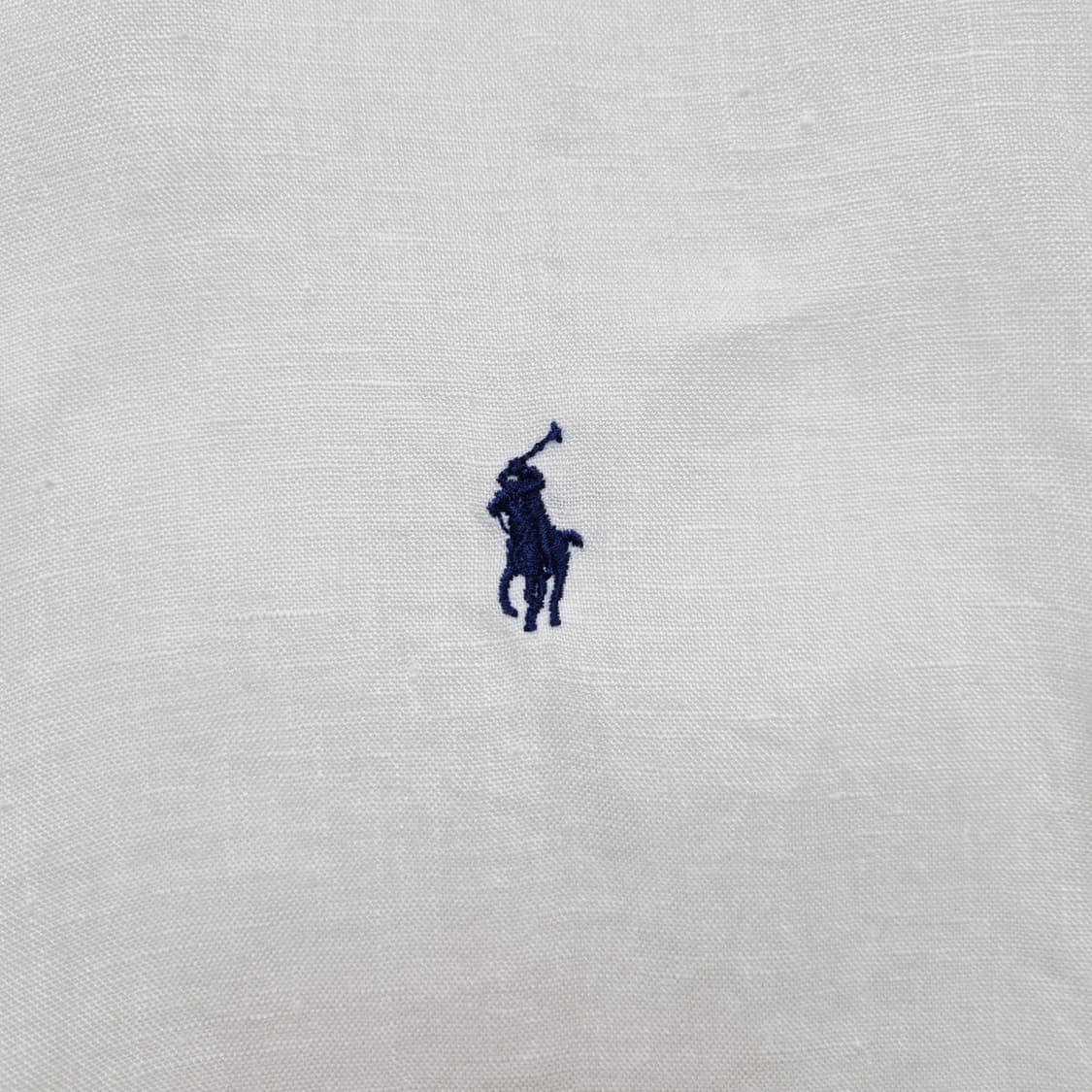 [M] 폴로 랄프로렌 린넨셔츠 화이트 상품이미지6