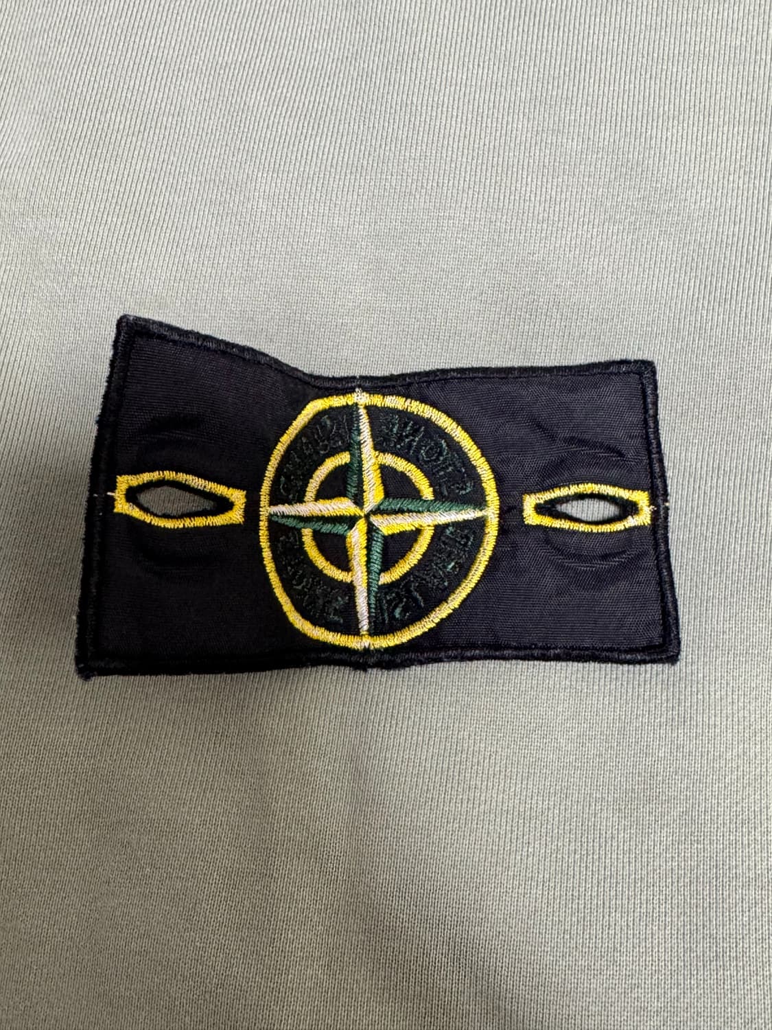 [M]스톤아일랜드 카키 크루넥 맨투맨 상품이미지4