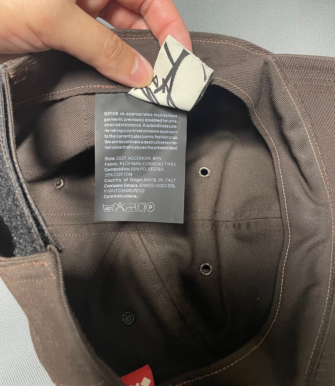 gr10k klopman 택티컬 캡 상품이미지7